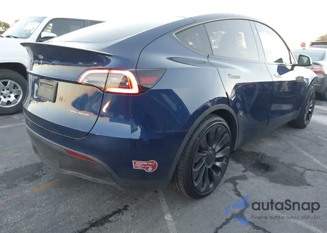 2023 Tesla Model Y Performance Dual Motor All-Wheel Drive from USA, damaged, VIN 7SAYGDEF8PF887526